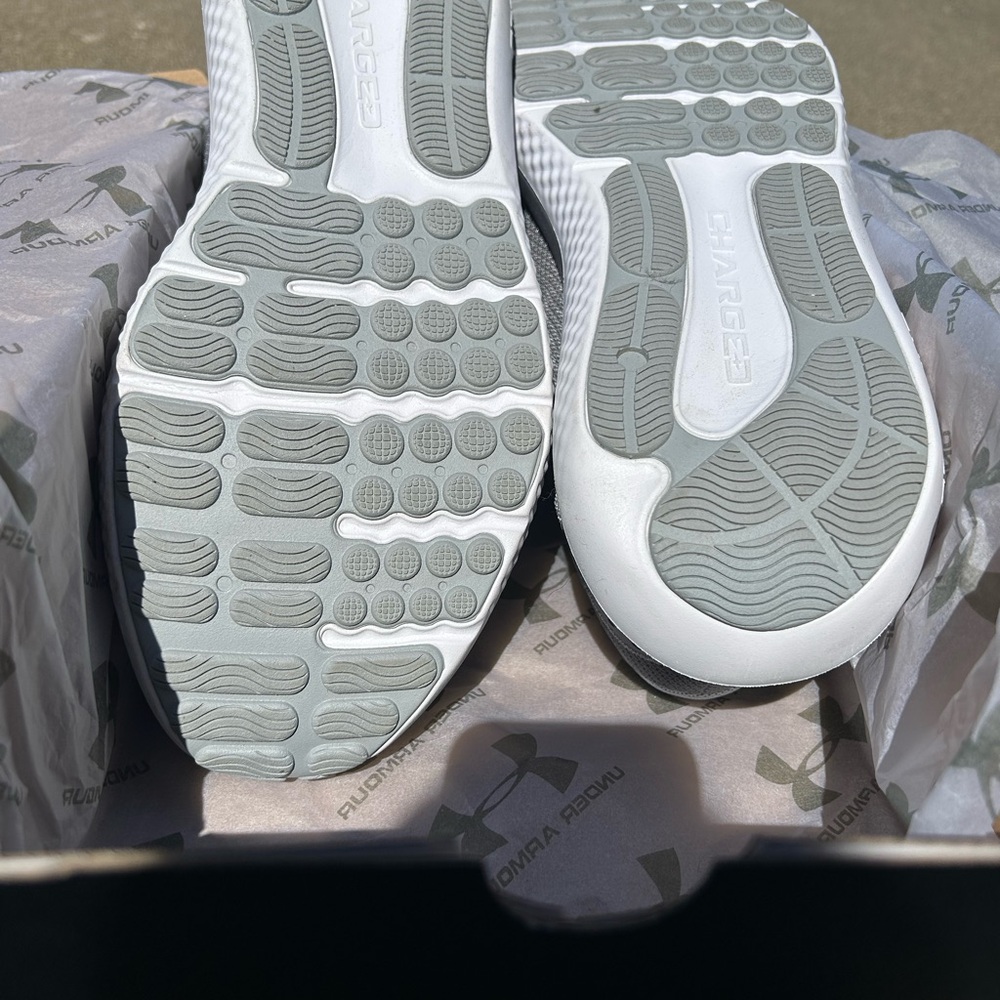 Under Armour Grey Men’s Athletic Shoes - Picture 4 of 4
